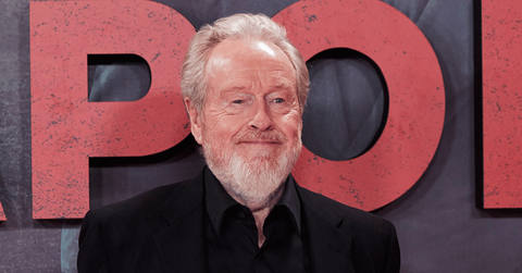 Composite photo of Ridley Scott