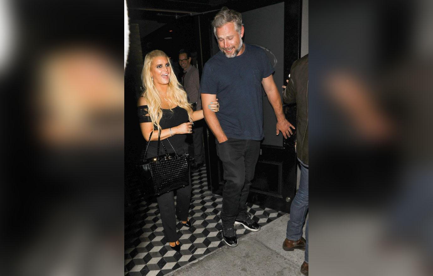 jessica simpson drunk wild night eric johnson birthday party