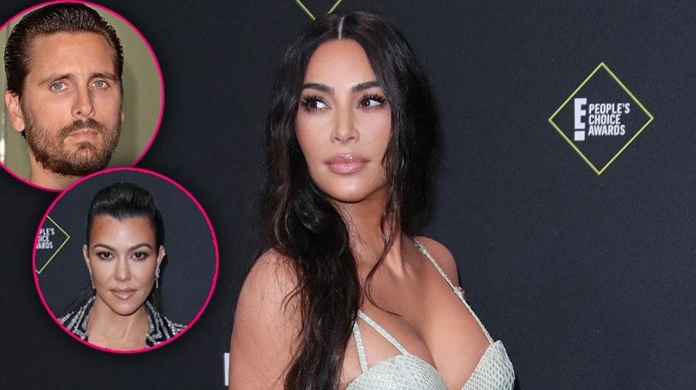 Kim Kardashian Speculates If Kourtney and Scott Disick Are Together in 'KUWTK' Clip