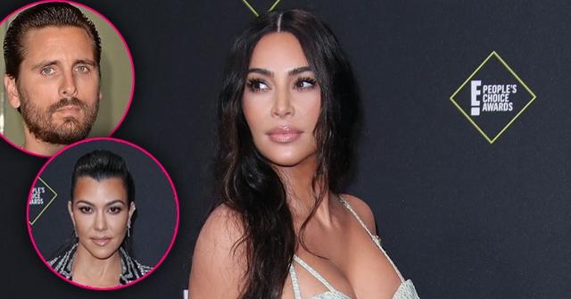 Kim Kardashian Speculates If Kourtney and Scott Disick Are Together in 'KUWTK' Clip