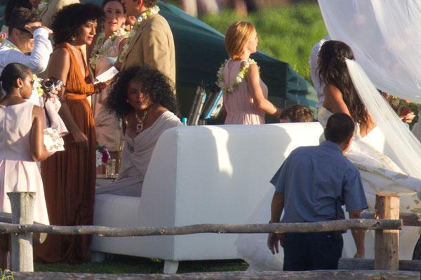 Diana Ross At Daughter's Wedding With Kids​