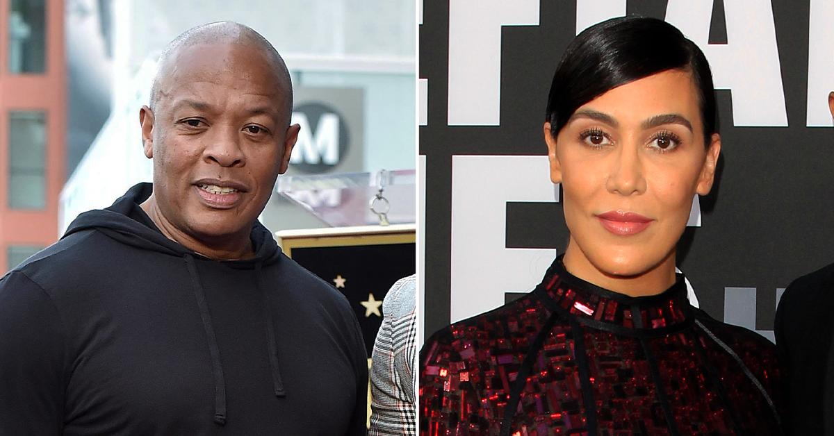 dr dre ex wife nicole young scores rolls royce cadillac escalada limo  million divorce deal pp