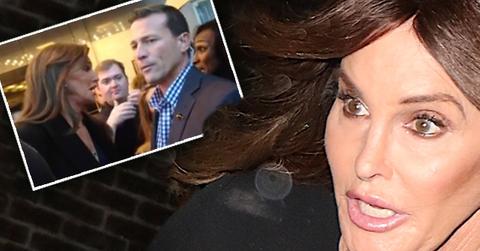 Caitlyn Jenner Fight Protestors