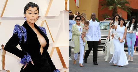 blac chyna kardashian family pp