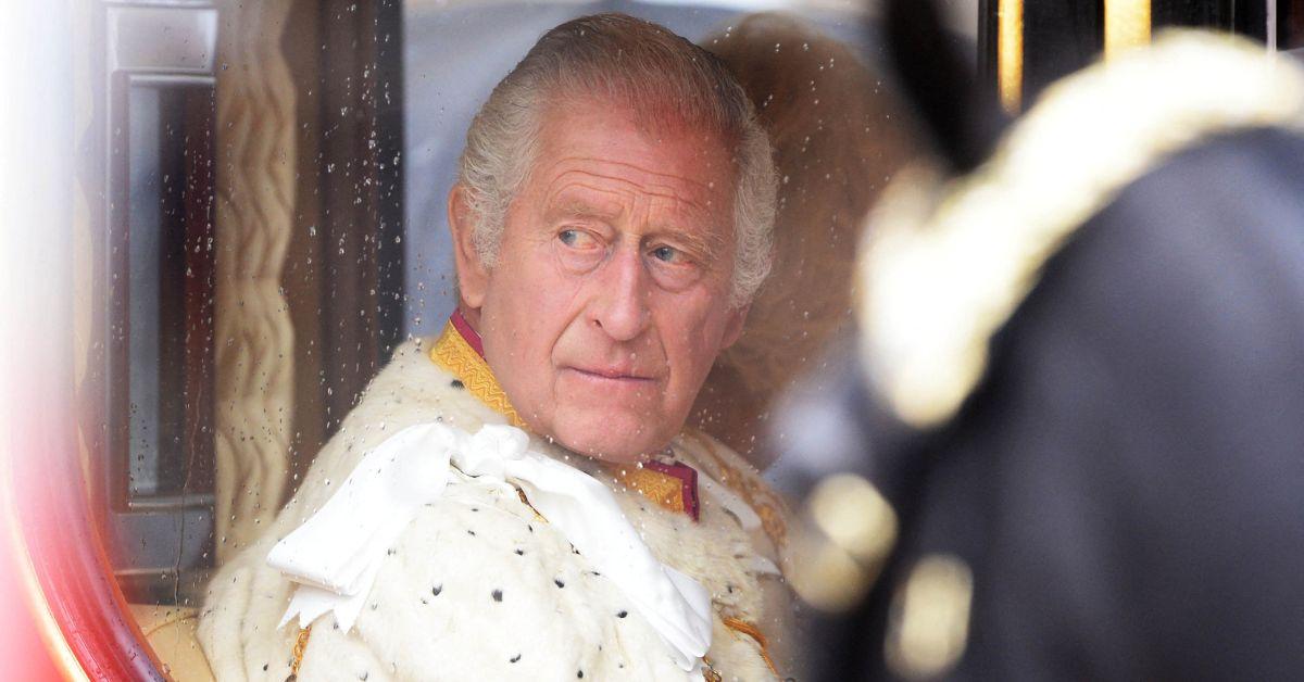 A photo of King Charles III.