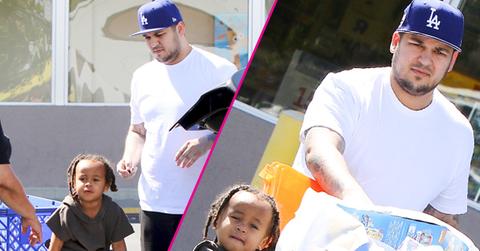 Rob Kardashian Blac Chyna Son King Cairo Toys R Us