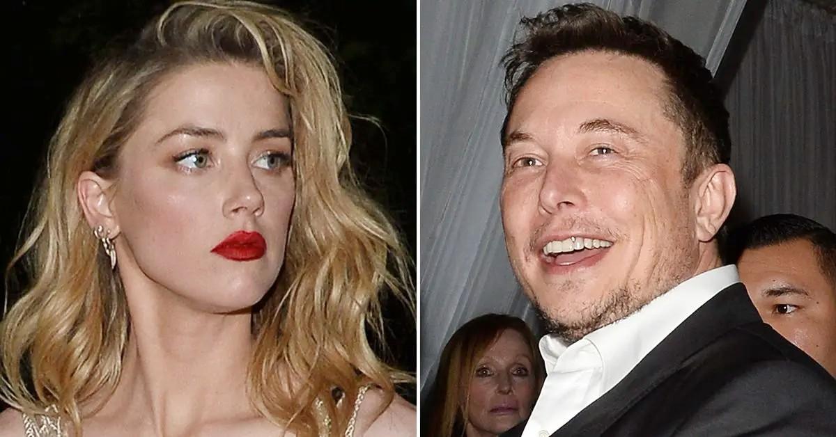 picture of Amber Heard and Elon Musk