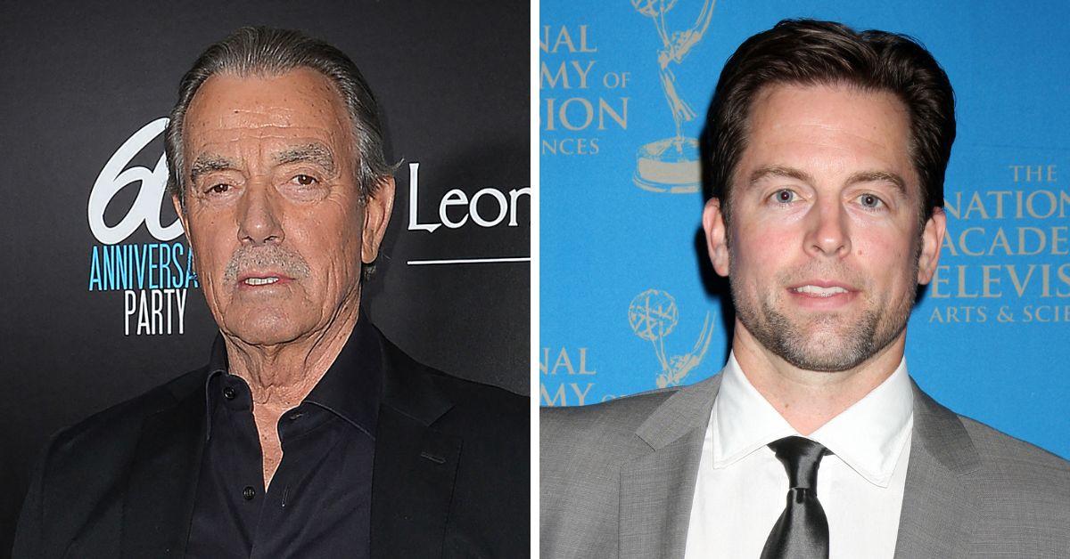 eric braeden and michael muhney on the young and the restless