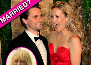 //kate hudson matt bellamy married goldie hawn