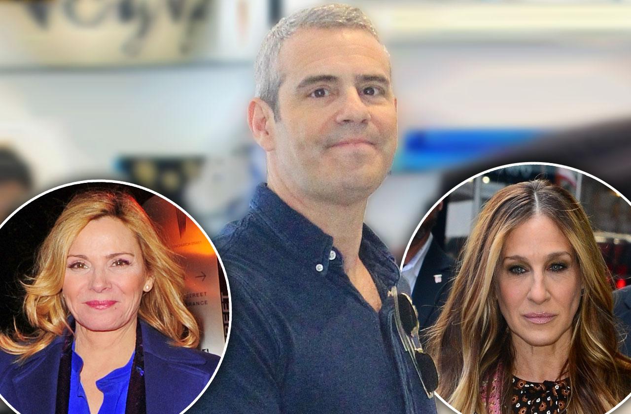 //Andy Cohen Bashes Kim Cattrall SJP Feud pp