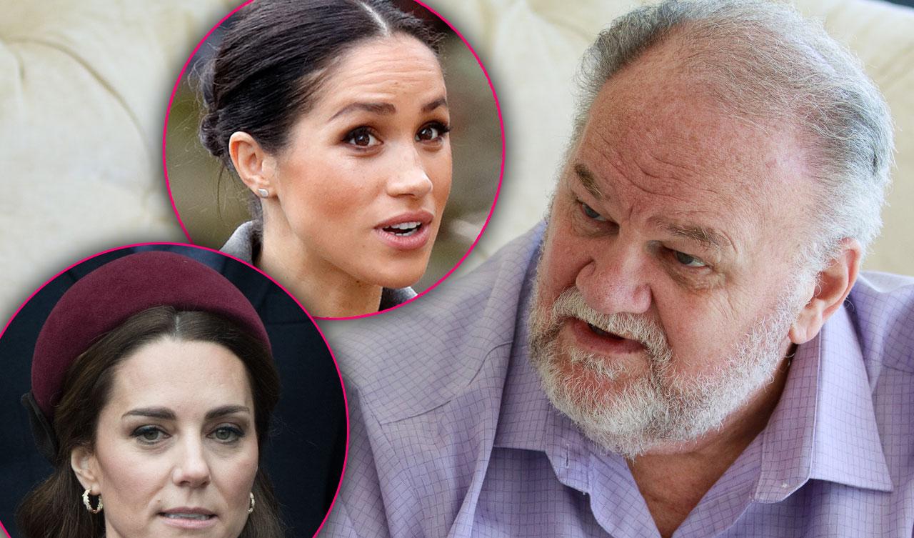 Thomas Markle Upset By Meghan Markle & Kate Middleton's Alleged Feud