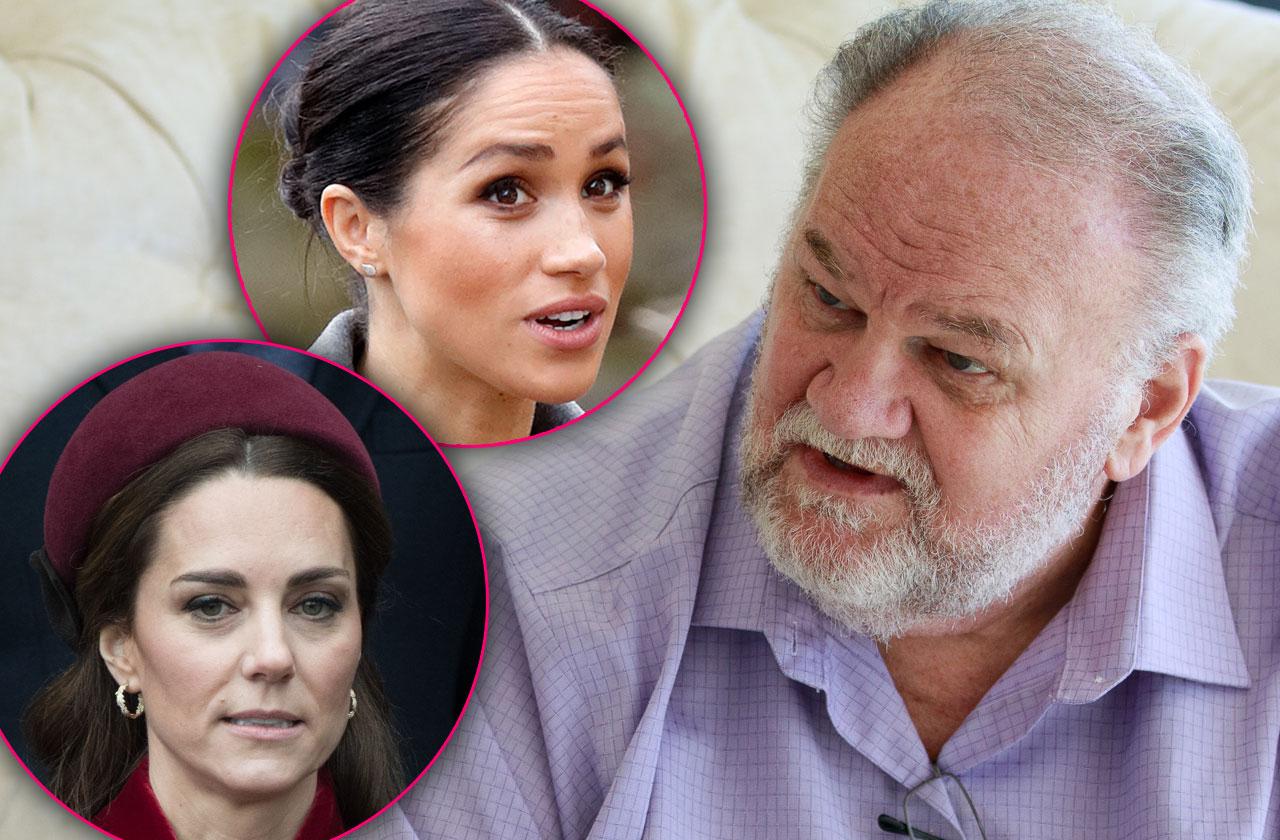 Thomas Markle Upset By Meghan Markle & Kate Middleton's Alleged Feud