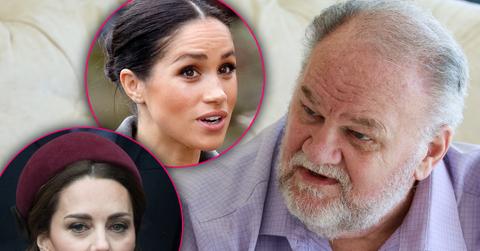 Thomas Markle Upset Meghan Markle Feud Kate Middleton