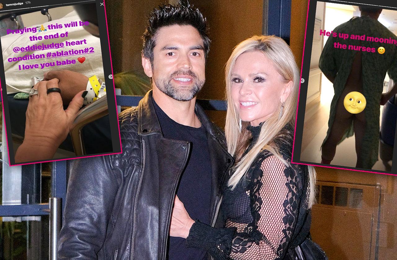 //Tamra Judge Worried Husband Eddie Heart Procedure PP