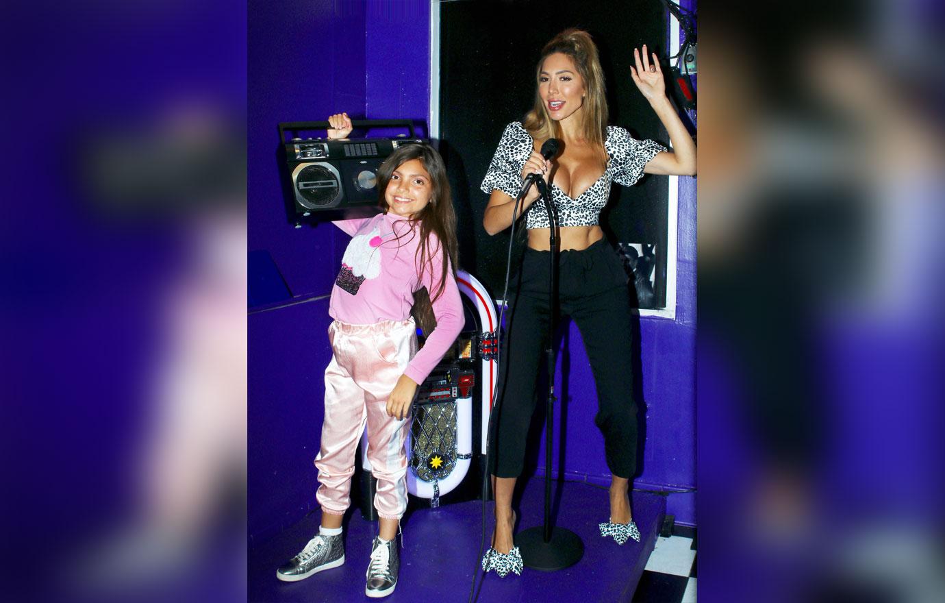 Farrah Abraham Spends Time With Daughter Sophia At 90210 Pop Up