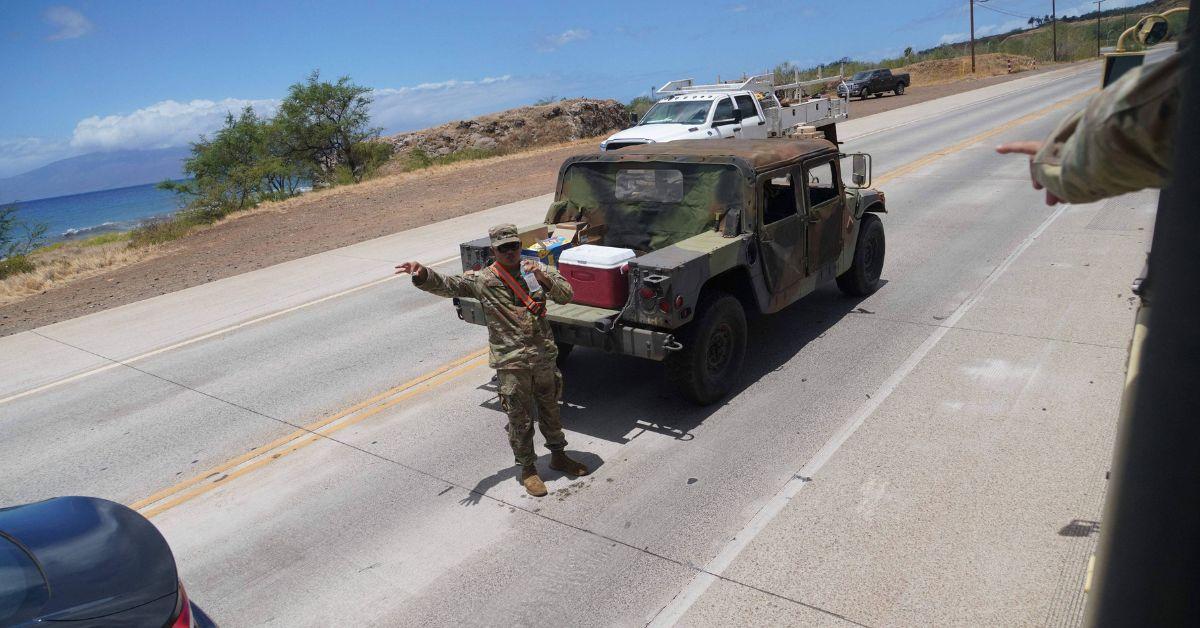 Maui Wildfires: Lahaina Struck by 'Near-riot' as 100 People Clash With Cops