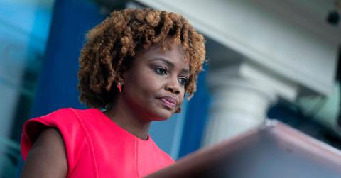 karine jean pierre snaps reporter joe biden covid exposurejpg