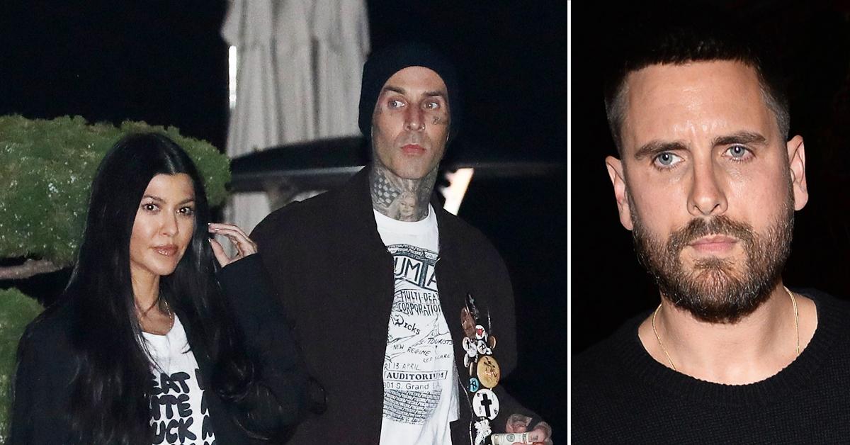 Kourtney Kardashian Appears To Take Dig At Scott Disick Over Younes DM