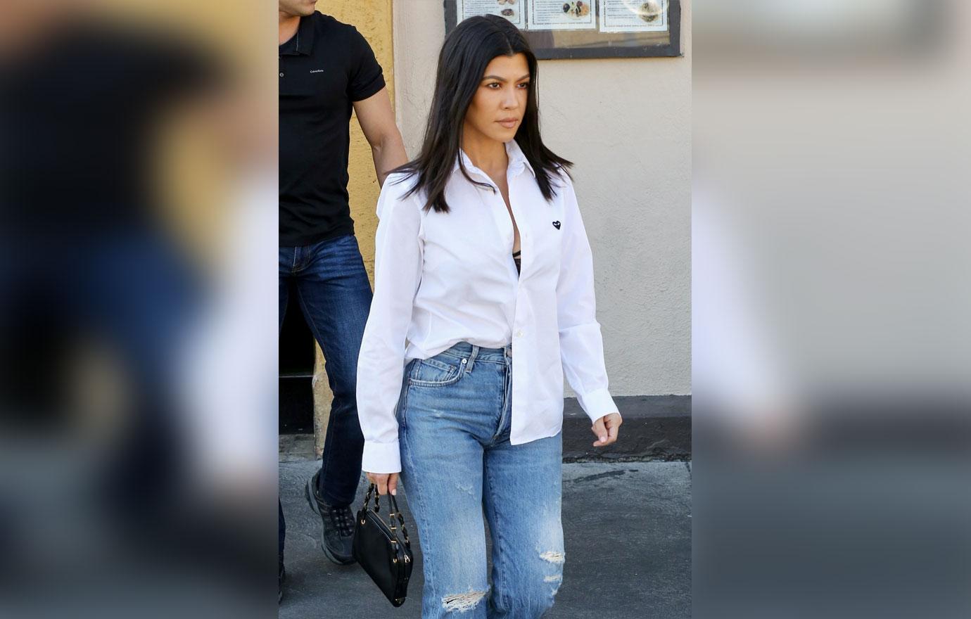 //kim kourtney kardashian armenian lunch date photos