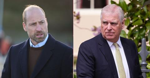 Photo of Prince William and Andrew Winsdor