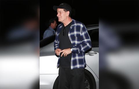 Charlie Sheen Attends Rock Concert Amid Corey Haim Sex Scandal