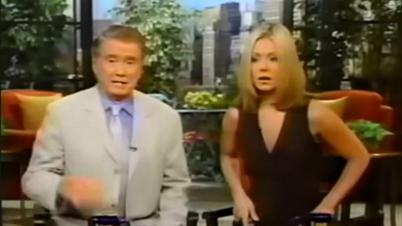 Regis Philbin and Kelly Ripa were on air during coverage of the World Trade Center attacks.