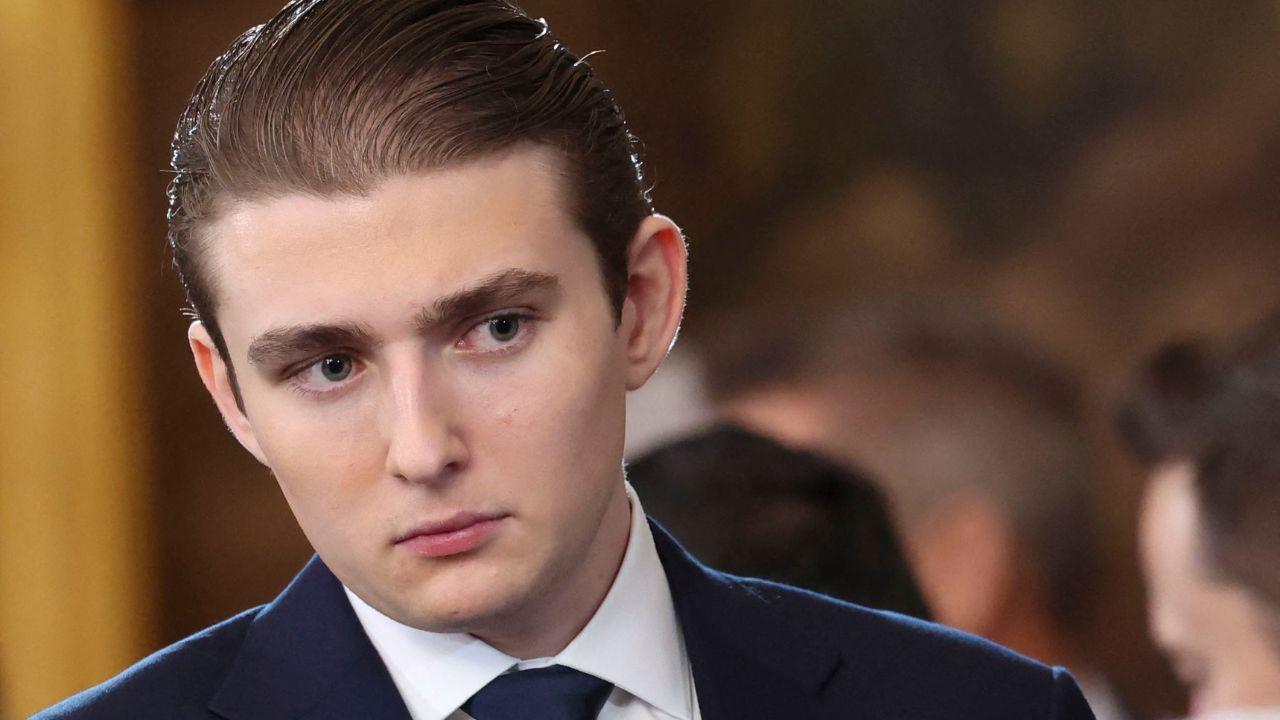 A photo of Barron Trump