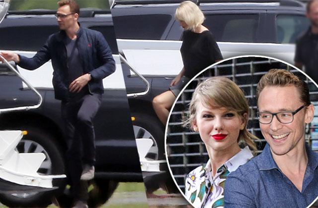 //taylor swift tom hiddleston kissing private plane