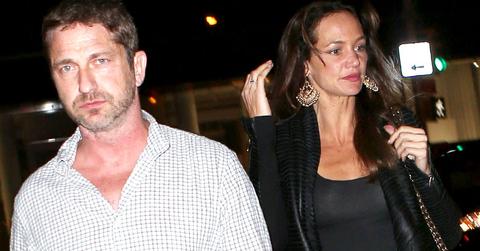 Gerard Butler Girlfriend Morgan Brown Not Engaged