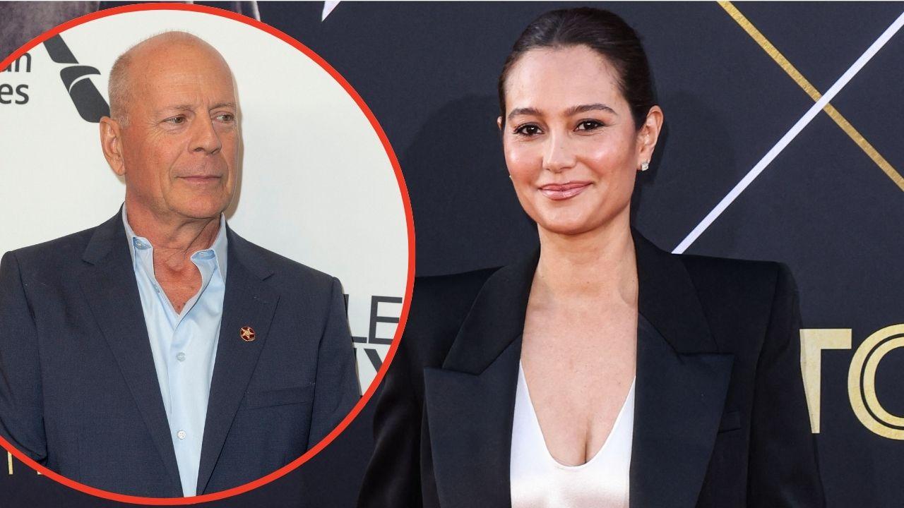 Photo of Bruce and Emma Heming Willis