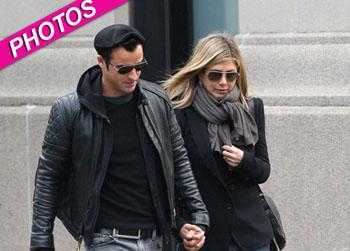 //jennifer aniston justin theroux nyc inf