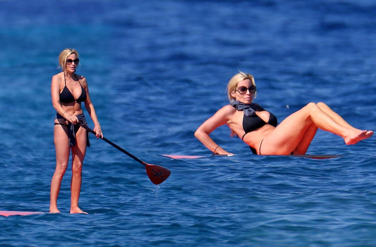 //Camille Grammer bikini photos pp