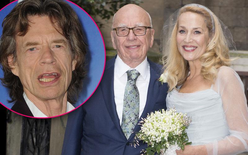 Inside Rupert Murdoch & Jerry Hall's Wedding — Why Mick Jagger Is