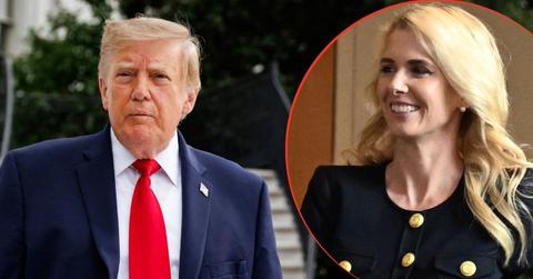 split image of Donald Trump and Natalie Harp