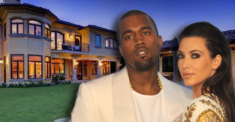 //kim kanye house bel air