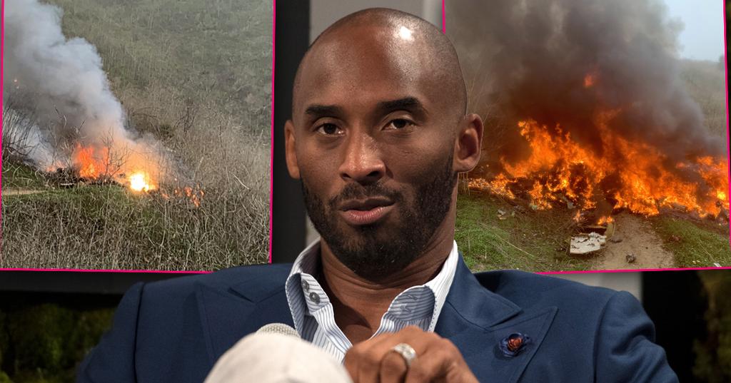 Terrifying Photos: Kobe Bryant’s Fiery Helicopter Crash Scene