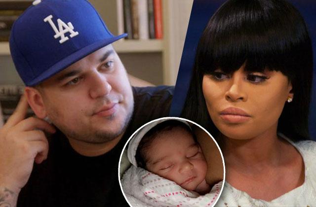 Dream Kardashian Rob Blac Chyna Baby Fight