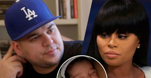 Dream Kardashian Rob Blac Chyna Baby Fight