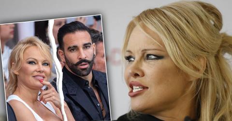 Pamela Anderson Calls Ex-Boyfriend Adil Rami Cheating ‘Monster’