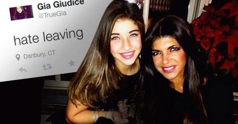 Gia Giudice Hates Leaving Teresa In Prison