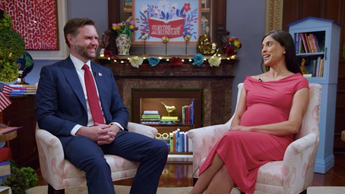 picture of J.D.Vance and Usha Vance