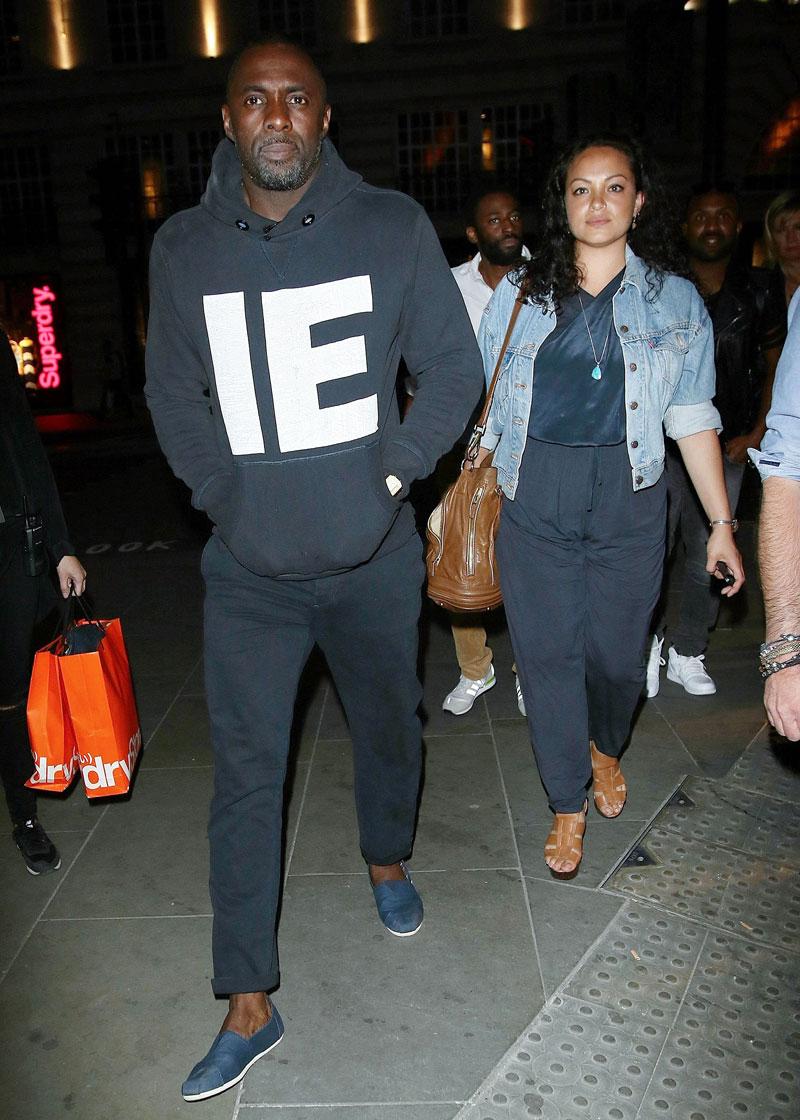 idris elba baby mama