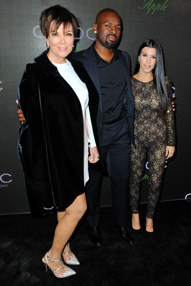 Kourtney Kardashian Photos Attends Diddy's Birthday Party