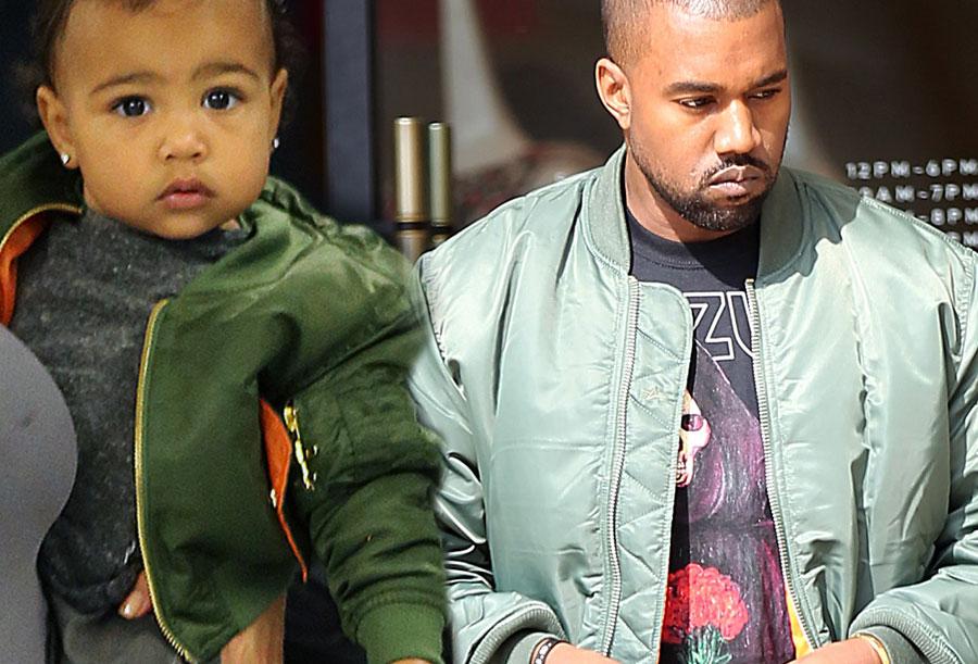 //kanye west and north west jacket