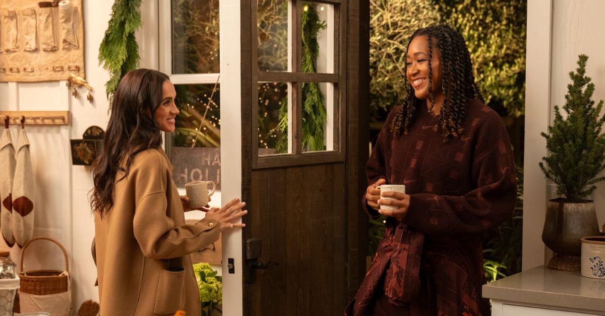 Photo of Meghan Markle and Naomi Osaka