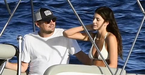 leonardo dicaprio dad body girlfriend bikini pda camila morrone photos