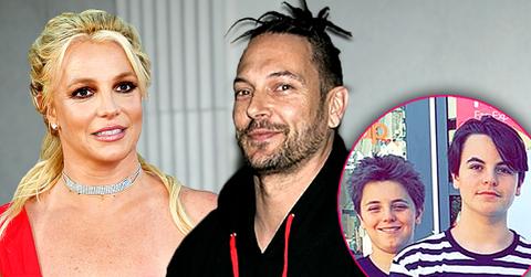 Britney Spears Kevin Federline New Custody Agreement Revealed Sons