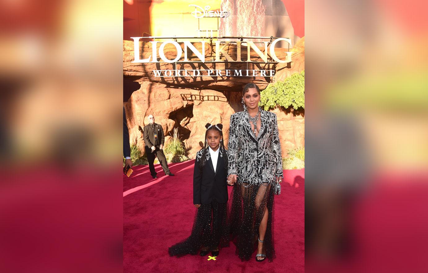 Beyonce & Celebrities Stun At ‘The Lion King’ Red Carpet Premiere