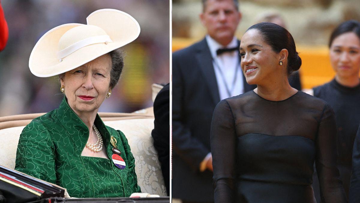 Photo of Princess Anne,  Meghan Markle