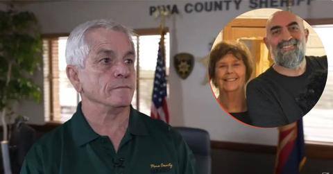 Composite photo of Sheriff Chris Nanos, Nancy Guthrie and Tommaso Cioni